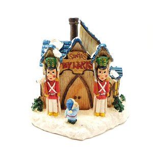 TOY WORKS Santa's Town at the North Pole Christmas Village ST07 Vintage